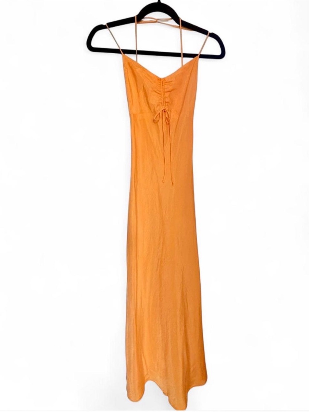 Zara Tangerine Midi